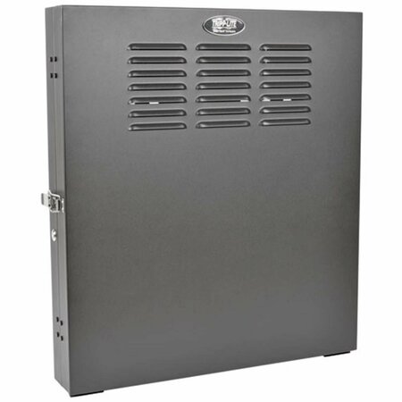 DOOMSDAY 2U Low Profile Vertical Mount Switch Depth Wall Mount Rack Enclosure Cabinet DO716889